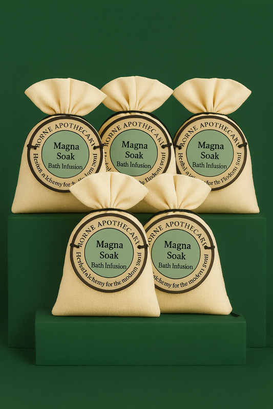 Magna Soak Bath Infusion – Bundle of 5 Pouches | Borne Apothecary